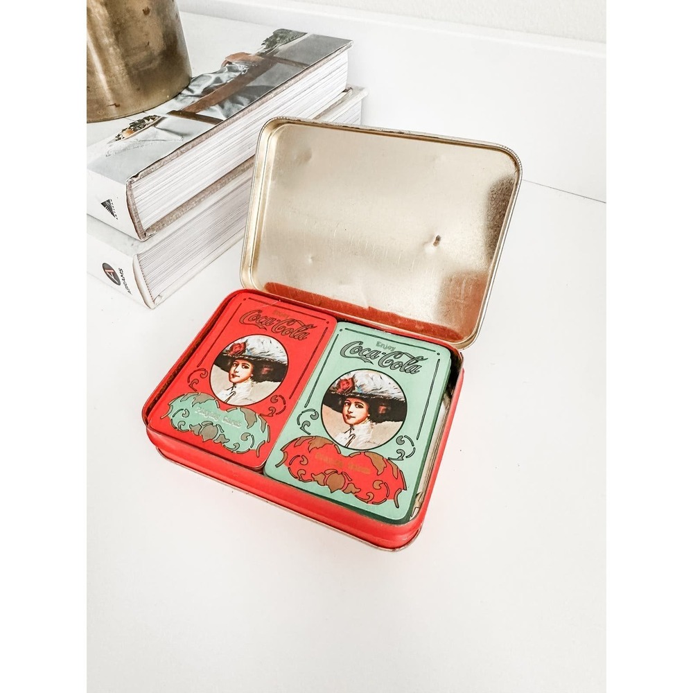 Vintage Coca - Cola playing cards